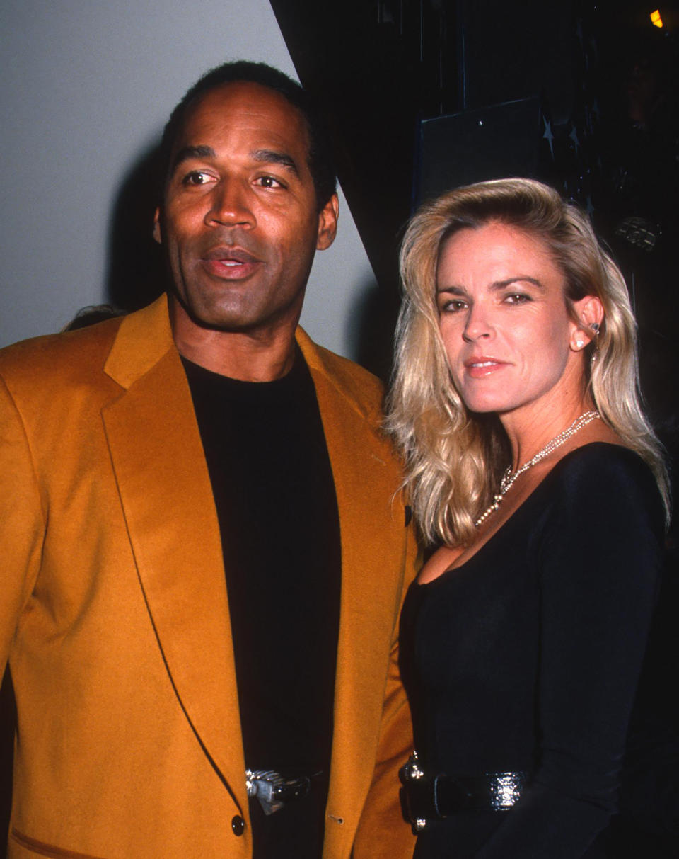 OJ Simpson و Nicole Brown Simpson.