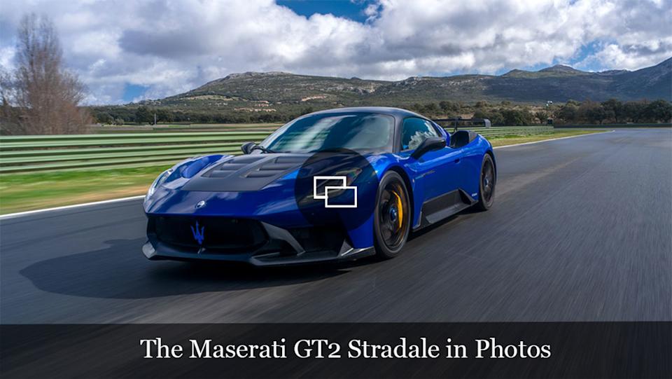 631 HP Maserati GT2 Stradale على مسار الدائرة Ascari في إسبانيا.