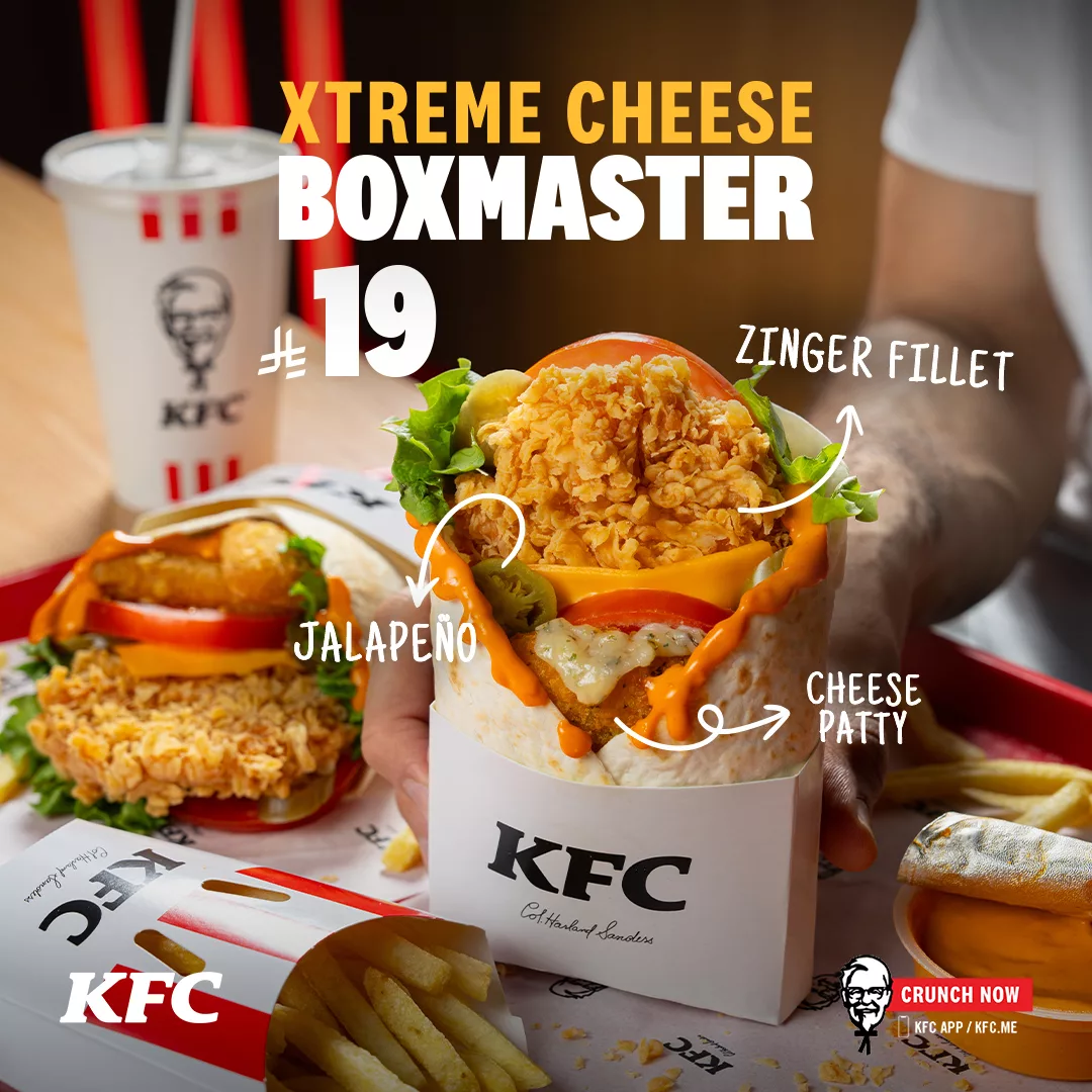 عروض مطاعم KFC في السعودية – عرض Xtreme Cheese Boxmaster الجديد من كنتاكي بتاريخ اليوم 1 1 182 - عروض مطاعم KFC في السعودية – عرض Xtreme Cheese Boxmaster الجديد من كنتاكي بتاريخ اليوم