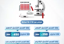 1 22 - عروض مختبرات الصفوة الطبية في السعودية – خصومات الربيع 2025