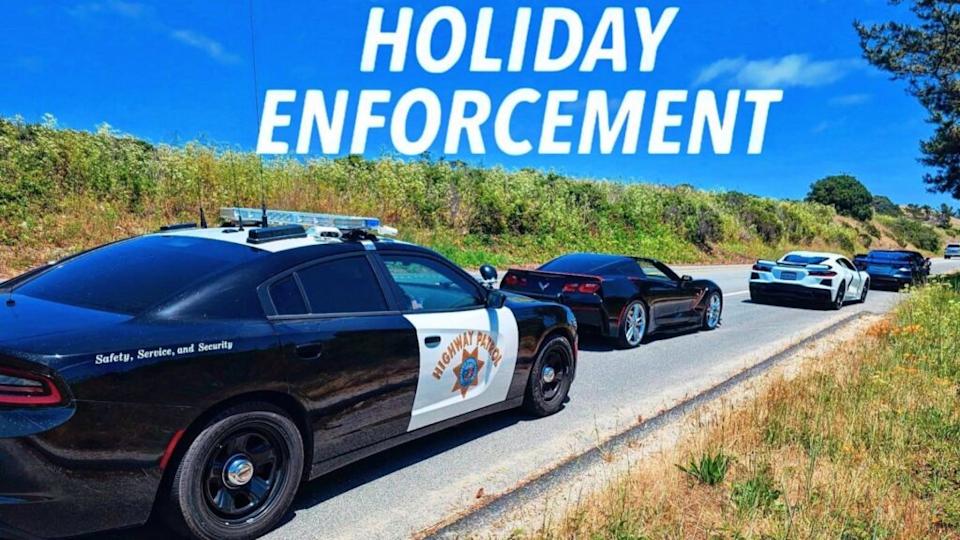 الصورة عبر CHP - Santa Cruz/Facebook
