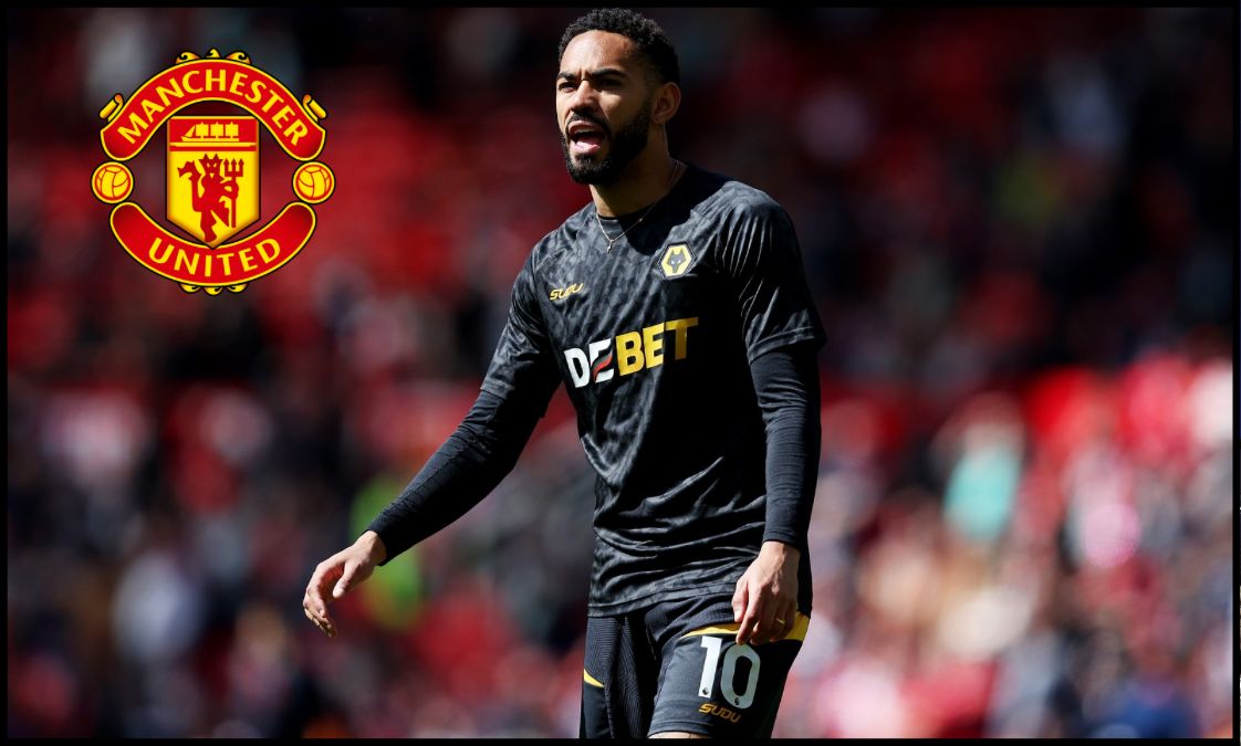 Matheus Cunha يسخن للذئاب في أولد ترافورد قبل انطلاق.