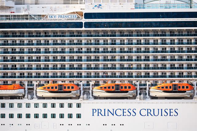 ريتشارد بيكر/في صور عبر سفينة Getty Princess Cruises في عام 2024.