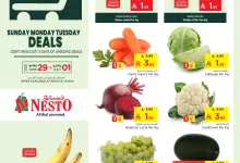 1 296 - عروض نستو هايبر ماركت الأحساء – من 29 يونيو إلى 1 يوليو 2025