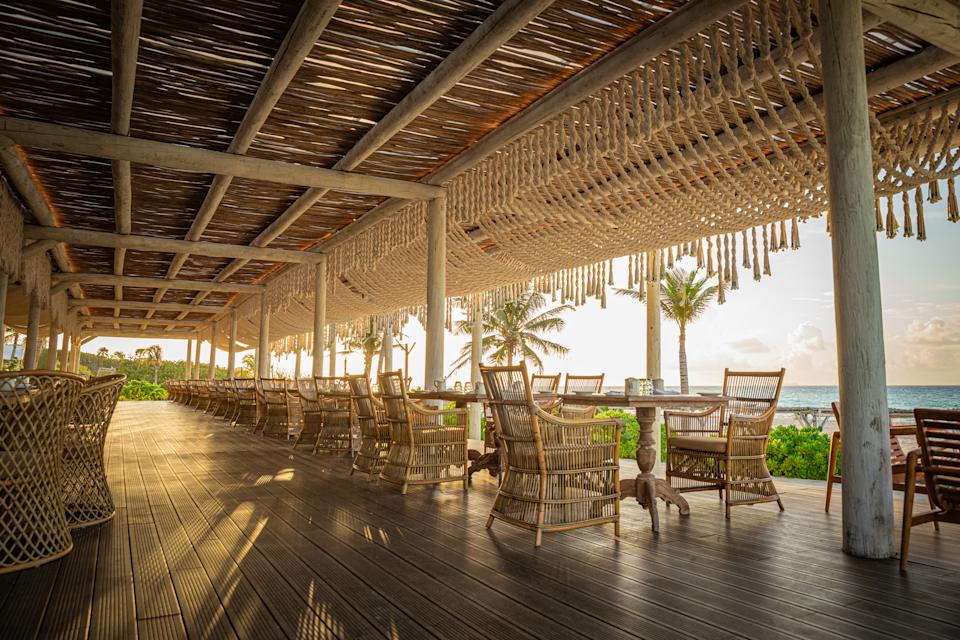 مطعم Su Casa في Palmaïa ، منتجع شامل في Playa del Carmen.