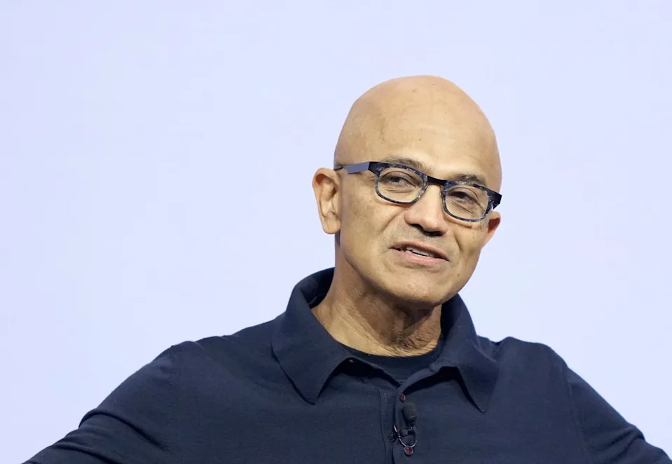 الرئيس التنفيذي لشركة Microsoft Satya Nadella (AP)