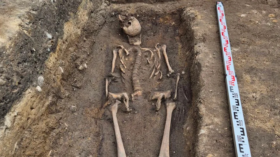 كان الفارس أطول بكثير من الشخص العادي في ذلك الوقت. - S. Kurzyńska/Archeoscan