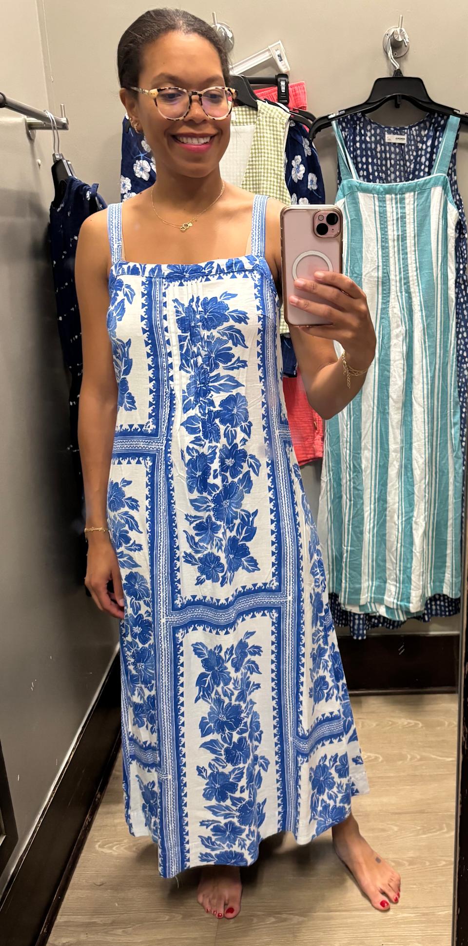 سونوما البضائع من أجل Life® Pintuck Tank Maxi Dress