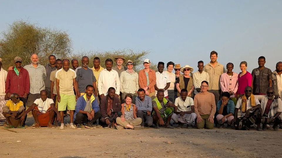يبحث فريق مشروع LEDI-GERARU Research Project ، هنا في الحفريات هذا العام ، عن أدلة على أنواع HOMO المبكرة. - جامعة آمي ريكت/جامعة فرجينيا الكومنولث
