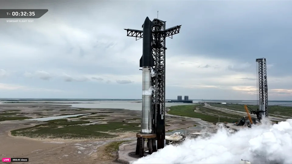 يتم تأجيج Rocket Rocket Tenth Starship Test Flight لإطلاقه في 25 أغسطس 2025.