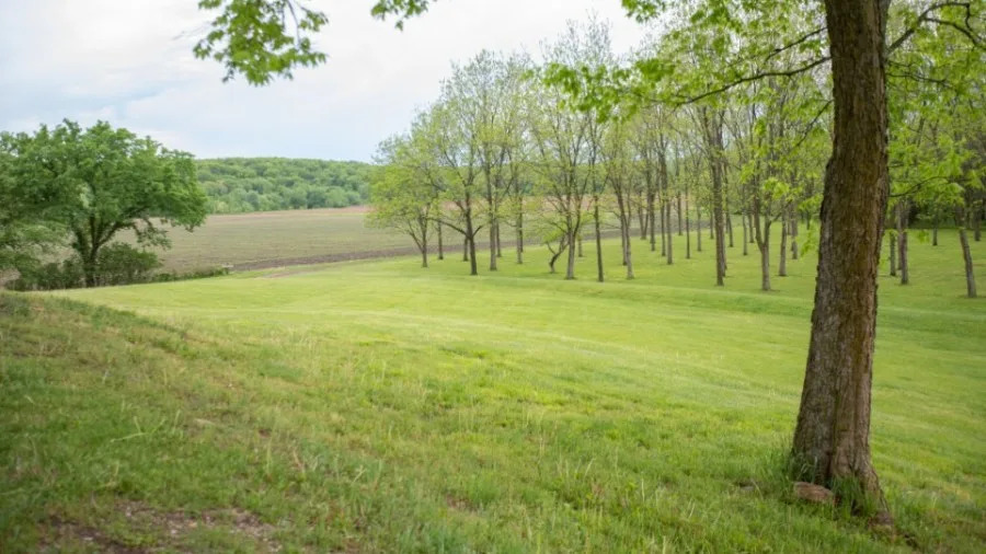 موقع الكنيسة التاريخي في الكنيسة في ميسوري. (بإذن من كنيسة يسوع المسيح لقديسي الأيام الأخيرة)