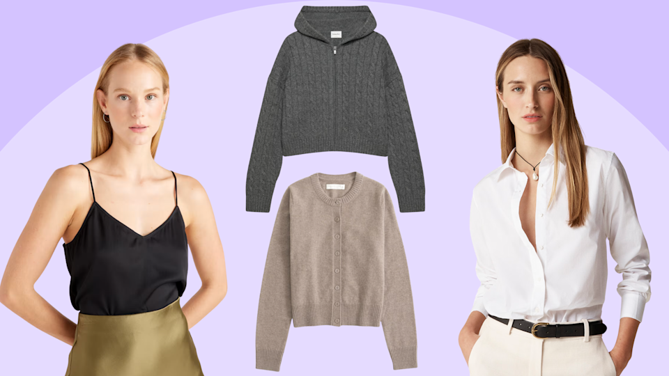 Quince ، Abercrombie ، Aritzia ، J.Crew