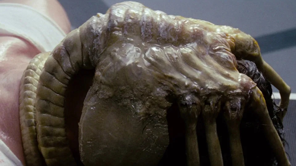 The FaceHugger في Alien (1979).
