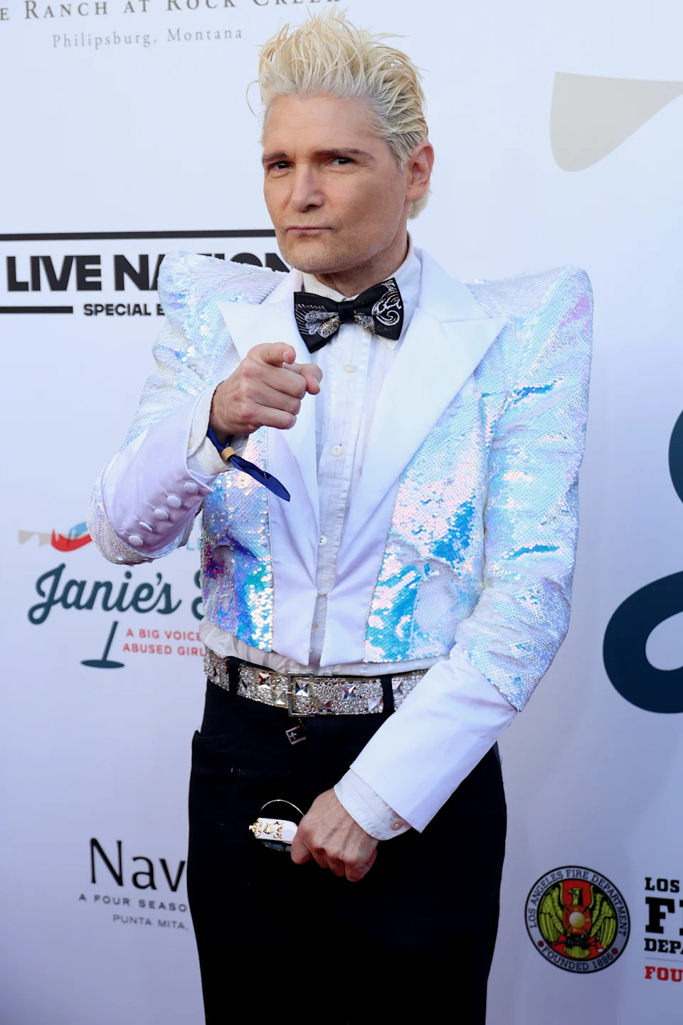 Corey Feldman يحضر حفل عرض جوائز Grammy في لوس أنجلوس في 2 فبراير. (Kayla Oaddams/Getty Images)