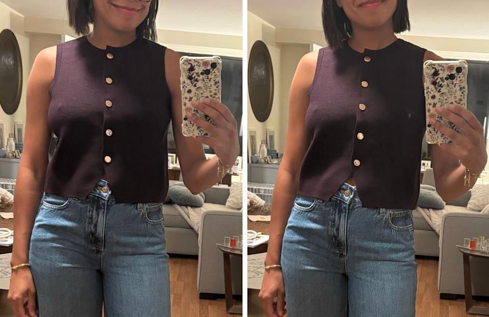 jcpenney براون سترة سترة