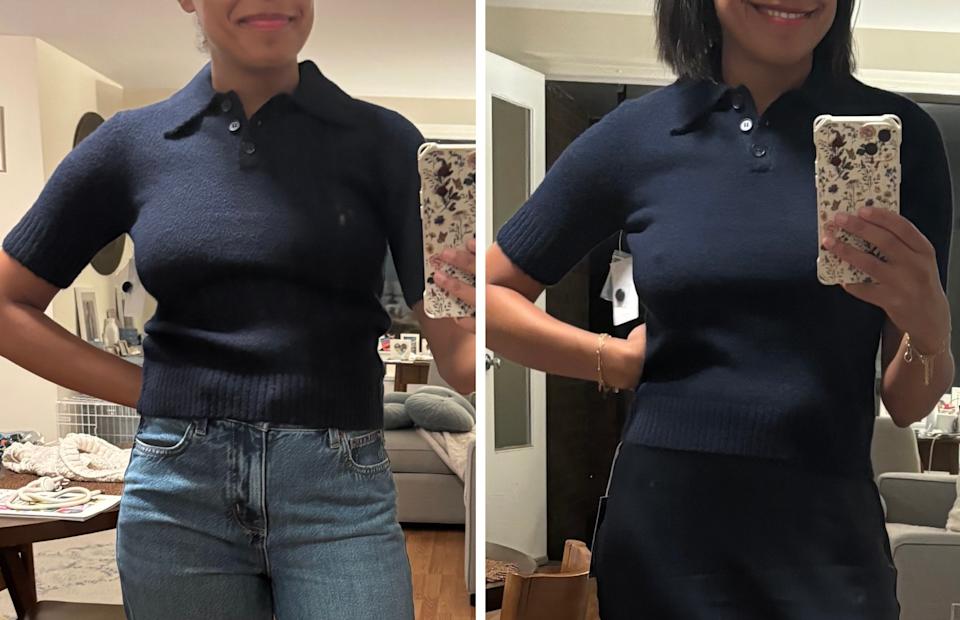 Jcpenney بولو سترة