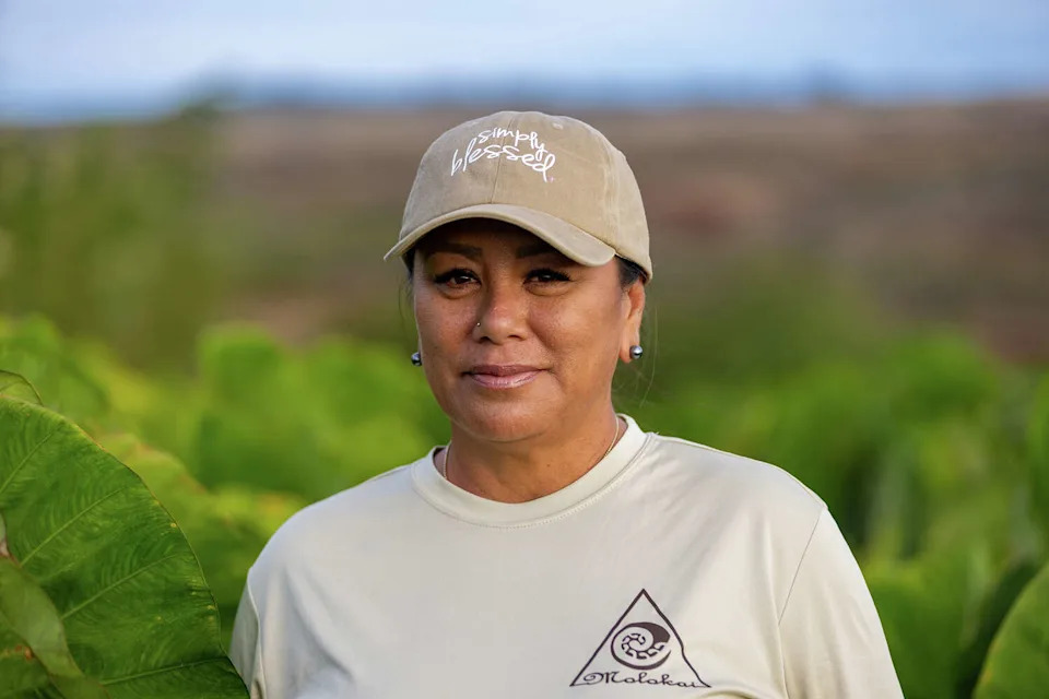 ولد ونشأ في مولوكاي ، و Zhantell Dudoit Lindo في مجلس إدارة Molokai Heritage Trust. (Molokai Heritage Trust)