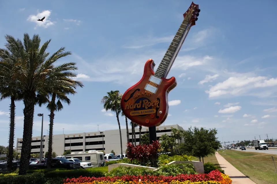 تم وضع الرهان على آلة Jade Wind في فندق وكازينو Seminole Hard Rock في تامبا (Octavio Jones/Getty Images)