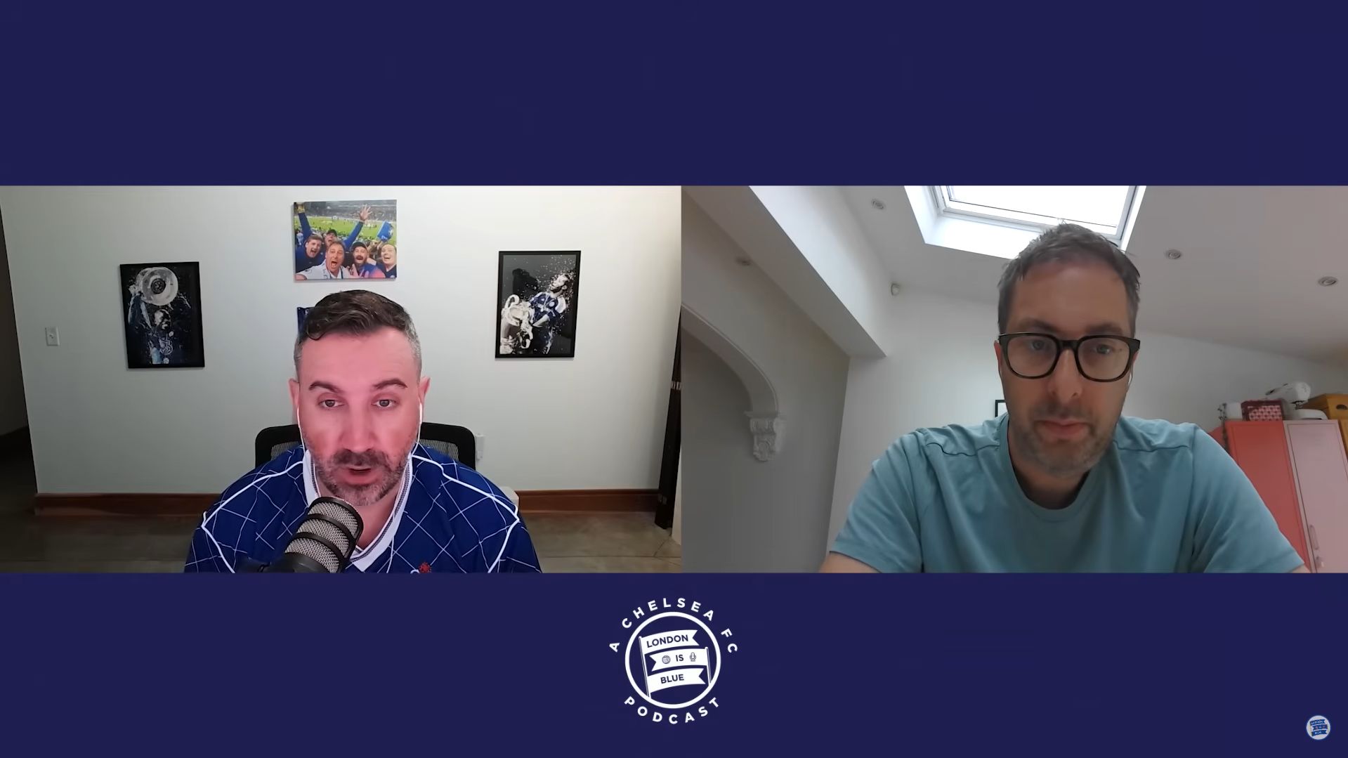 يتحدث مات لو في برنامج London is Blue podcast.