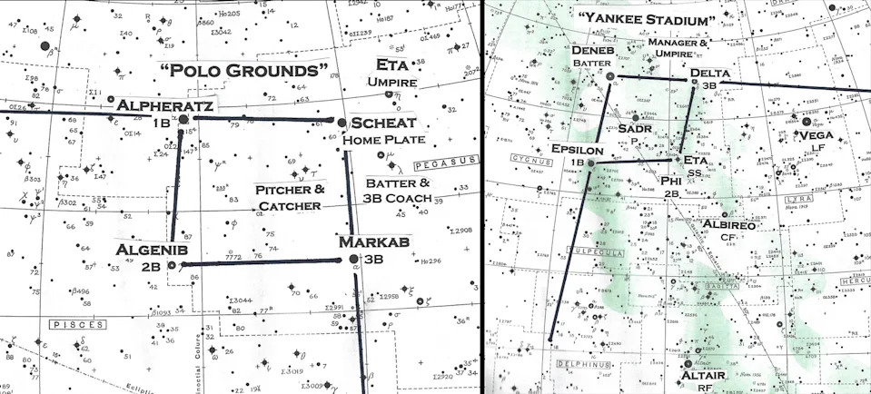 سماء الليل خريف 2020 الماس البيسبول