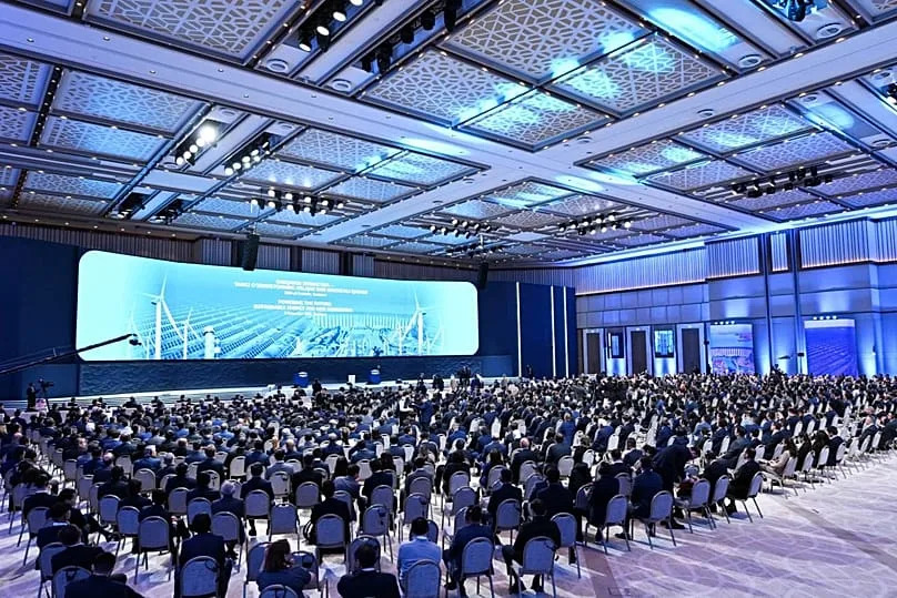 الوفود تجتمع في طشقند لحضور منتدى 