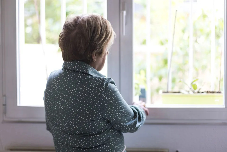 صورة غيتي ستوك لكبار السن المصابين بالخرف.