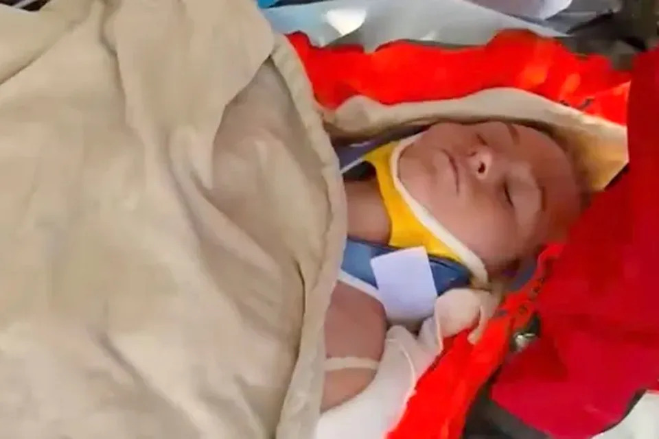 تم نقل GoFundMe Oaklee Toone جوًا إلى مستشفى قريب بعد الحادث الذي وقع في 18 يناير.