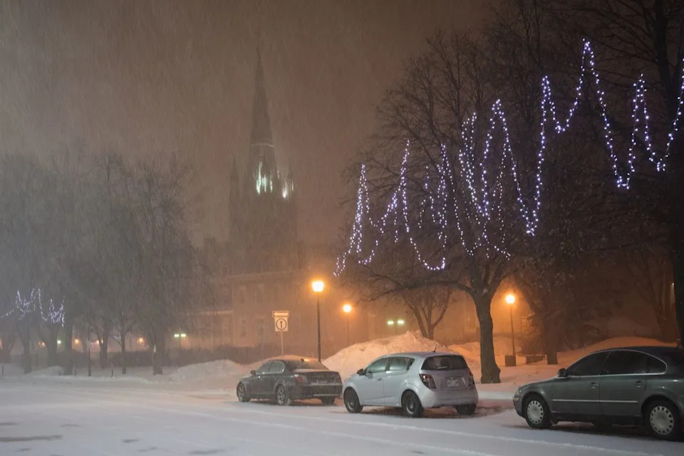 جيتي تروا ريفيير، كيبيك في الشتاء