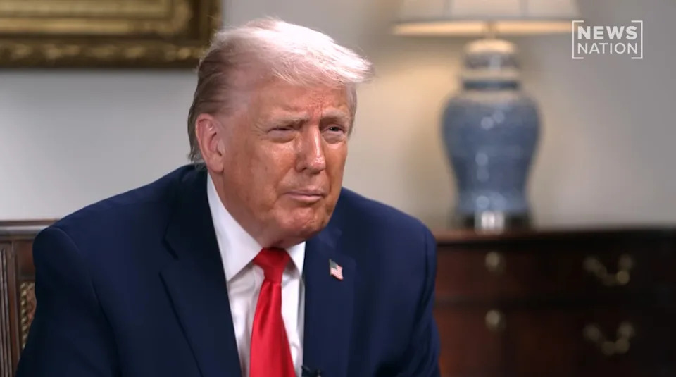 وقال الرئيس إنه مستعد لتفجير إيران إذا لم تتوقف حكومتها عن تهديده. / نيوزنايشن