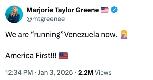 تغريدة من حساب موثق تقول "نحن