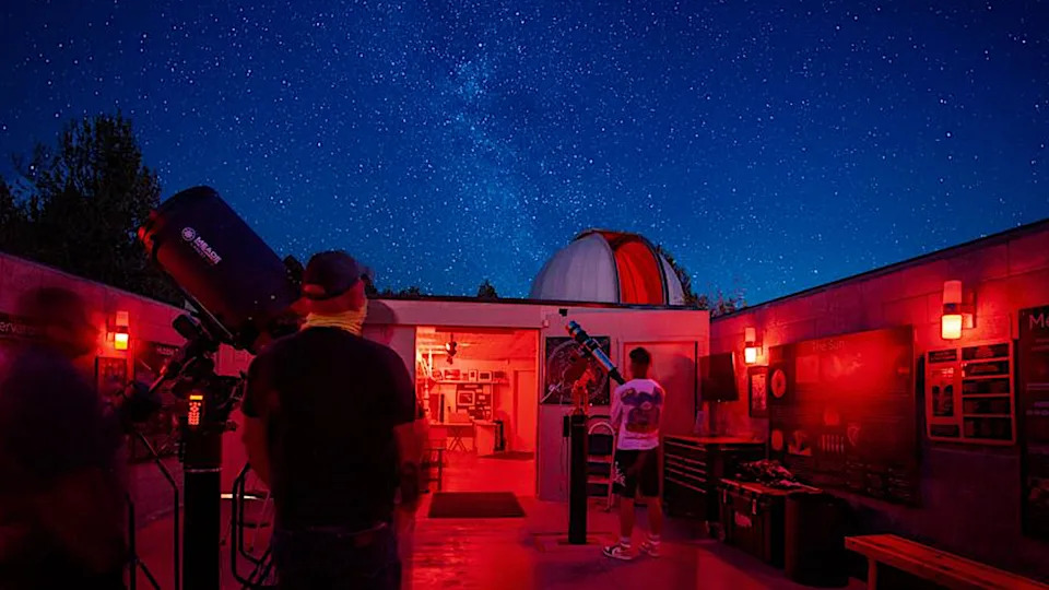 سقف متدحرج في المرصد