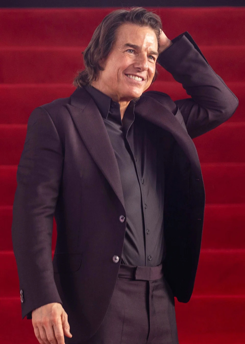 توم كروز في العرض الأول لفيلم Mission Impossible: The Final Reckoning في المكسيك