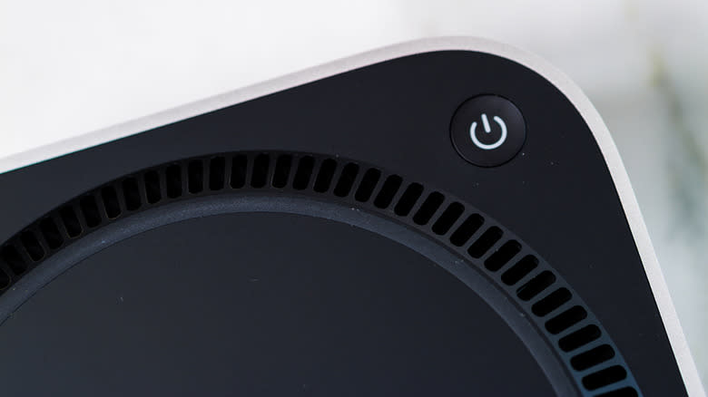 زر الطاقة لجهاز أبل ماك ميني