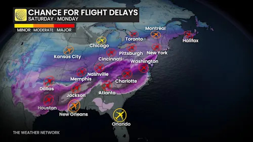تأخيرات في المطارات الأمريكية حتى يوم الاثنين